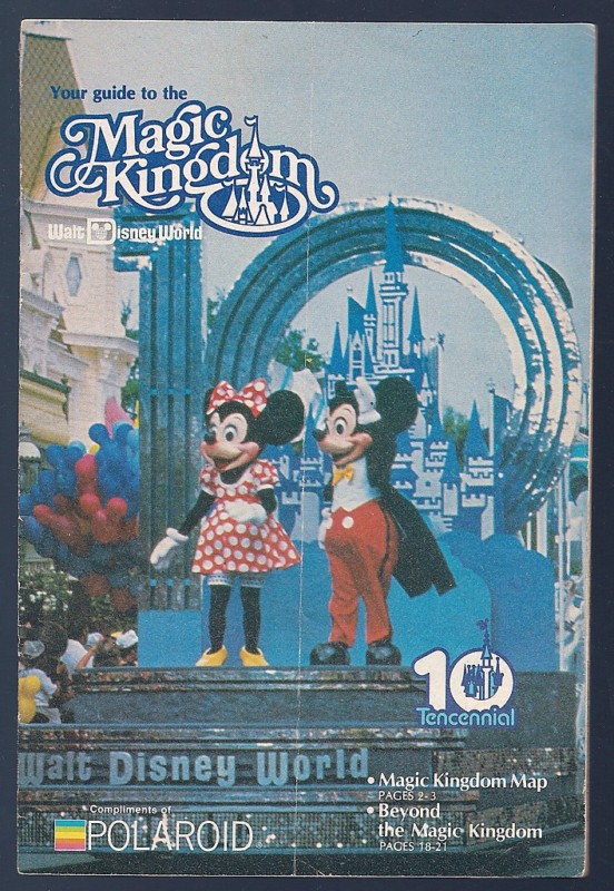 Magic Kingdom Guidebook 1982