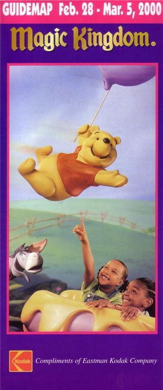 Magic Kingdom Guidebook 2000